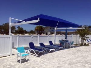 Colony Club Single Shade Structure