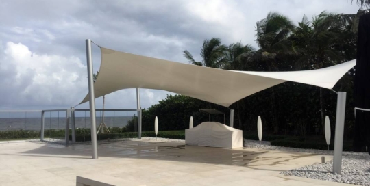 Jupiter Island Shade Sail